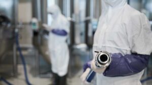 ทำความสะอาดโรงงาน