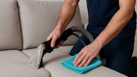 ทำความสะอาดโซฟา